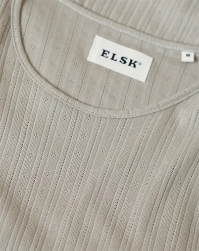 Pointelle T-shirt - Elsk